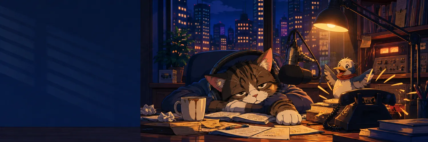 Midnight Meow FM banner
